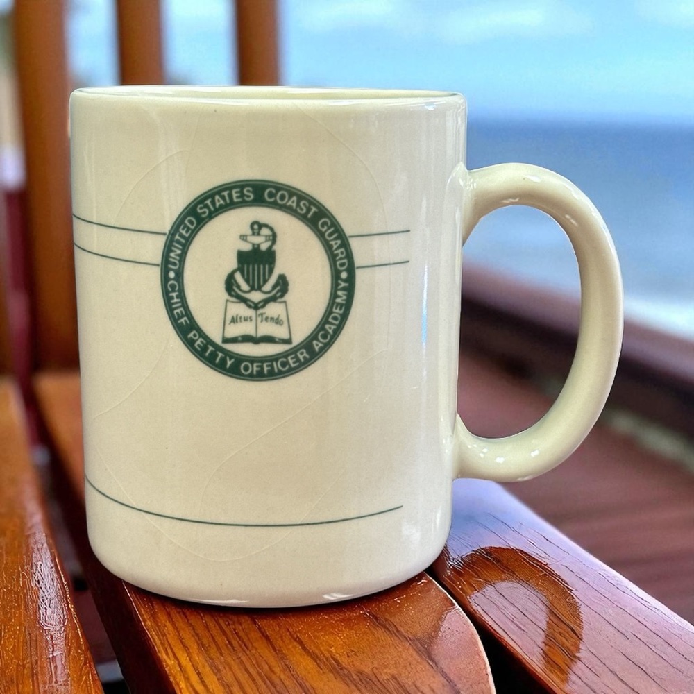 United States Coast Guard White Coffee Mug